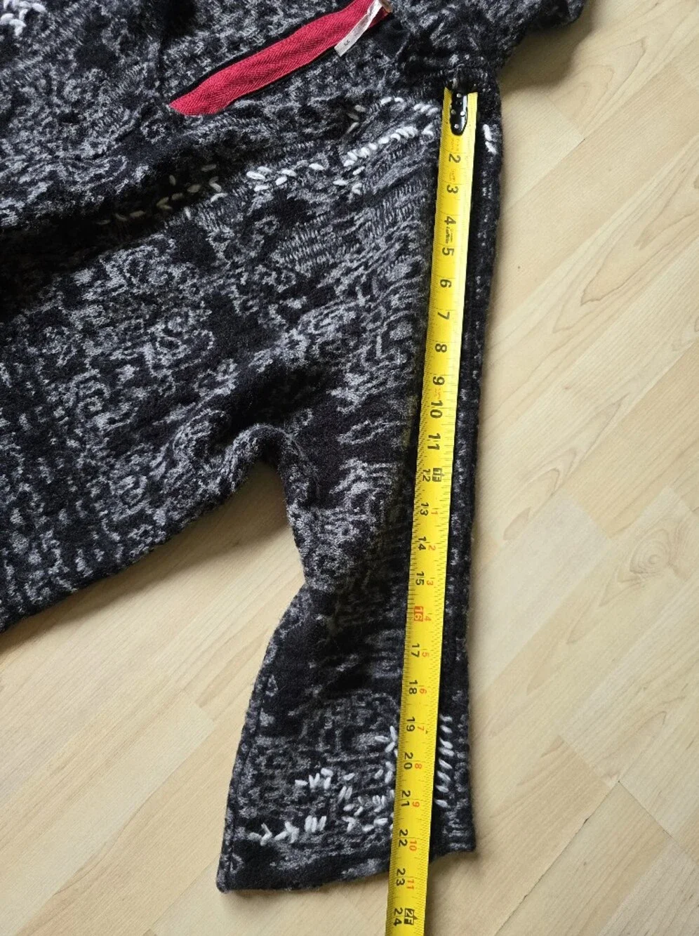 Free People Raggy Hooded Knit Sweater Size Medium